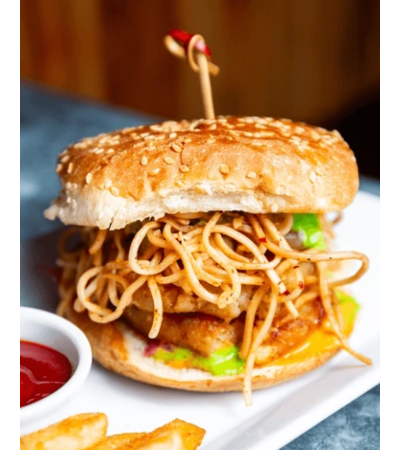 Veg  Nodle Burger